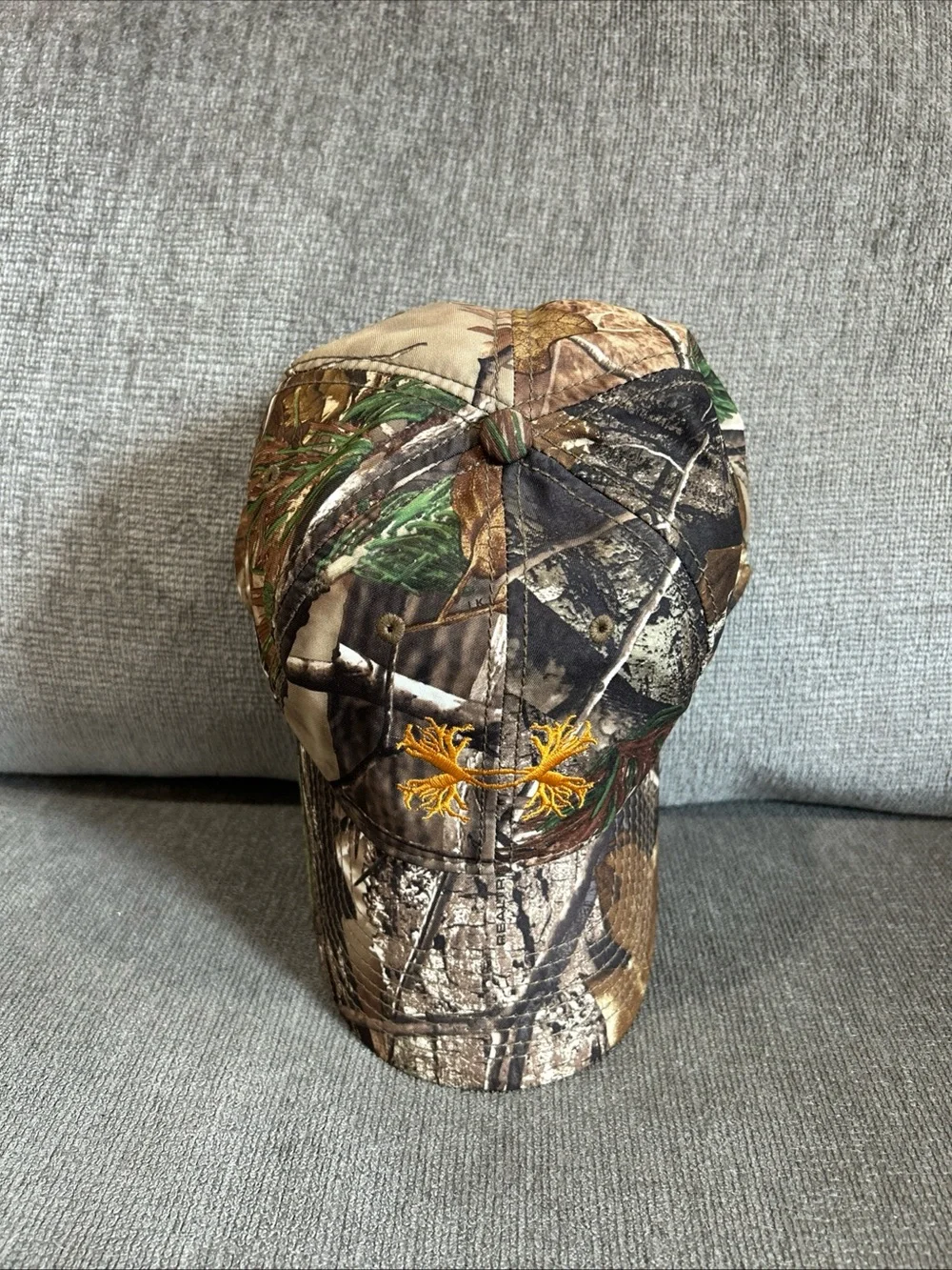 Under Armour Real Tree Baseball Cap Hat Camouflage Mens Adjustable SnapBack